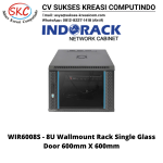 Wallmount Rack 19″ ( Single Door ) WIR6008S