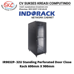 Standing Close Rack 19″ – Perforated Door  	IR9032P