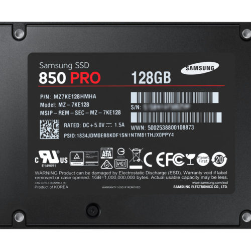 SAMSUNG SSD 850 EVO & PRO (2.5′) (128 PRO)