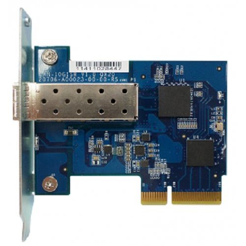 Qnap LAN-10G1SR Single-port SFP+ network expansion card, rackmount bracket