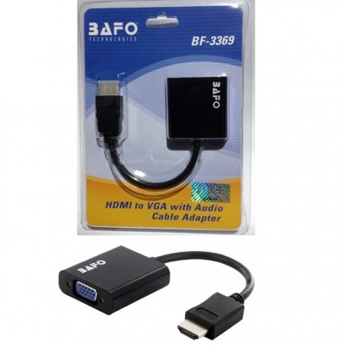 Converter HDMI Merk BAFO 3369 With Audio