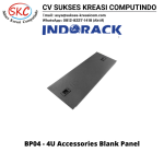 Accessories Rack For Indorack Blank Panel 4U – BP04