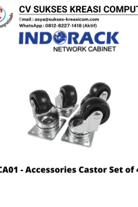 Accessories Rack For Indorack Castor Set Of 4 – CA01