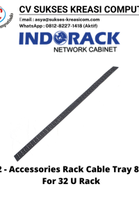 Accessories Rack 19″ For Indorack Cable Tray For 32U Rack – CT32