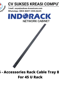 Accessories Rack 19″ For Indorack Cable Tray For 45U Rack – CT45