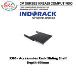 Accessories Rack For Indorack Sliding Shelf, Depth 400mm – SS60