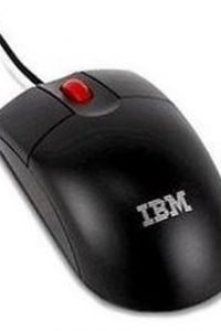Lenovo IBM 2 Button Optical Wheel Mouse – Black – USB