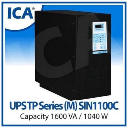 UPS ICA TP Series Model; SIN 1100C 1600VA 84V (Tower Type)