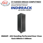 INDORACK IR6042P Depth 600mm (Perforated Door)