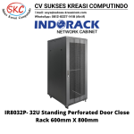 INDORACK IR8032P 32U Depth 800mm (Perforated Door)