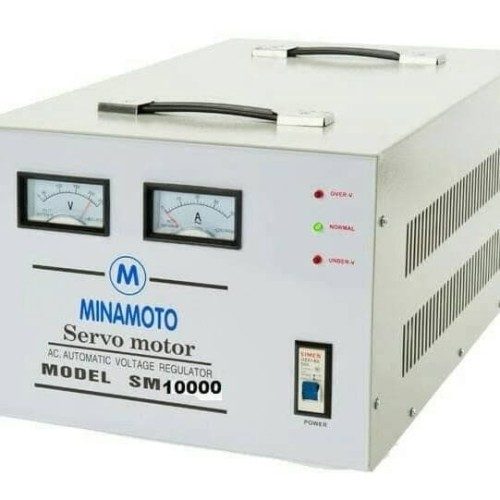 Stabilizer  SM Model: SM 10000 10000VA Servomotor MINAMOTO