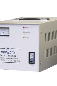 Stabilizer SM Model: SM 2000 2000VA Servomotor MINAMOTO