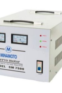 Stabilizer SM Model: SM 7500 7500VA Servomotor MINAMOTO