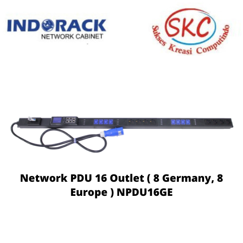 Network PDU 16 Outlet  ( 8 Germany, 8 Europe ) NPDU16GE