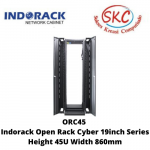 ORC45 Indorack Open Rack Cyber 19inch Series Height 45U Width 860mm