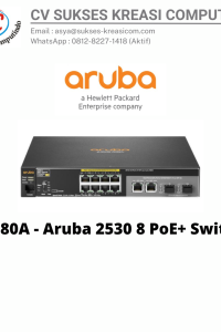 J9780A – Aruba 2530 8 PoE+ Switch
