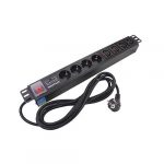 PDU8GE – PDU 8 Outlet with 4 Germany, 4 Europe (INDORACK)