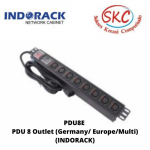 PDU8E – PDU 8 Outlet (Germany/ Europe/Multi) (INDORACK)
