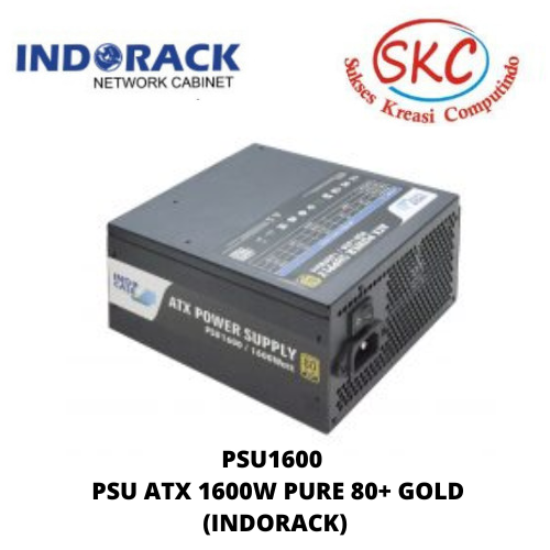 PSU1600 – PSU ATX 1600W PURE  80+ GOLD (INDORACK)