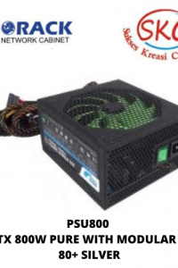 PSU800 – PSU ATX 800W PURE WITH MODULAR CABLE 80+ SILVER