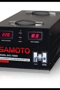 7500N SAMOTO DIGITAL DISPLAY SERVO MOTOR 7.5KVA