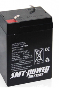 SMT064 Battery SMT Power 6Volt 6V 4.5AH