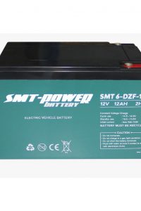 SMT 6-DZF-12 2HR E-BIKE Battery SMT Power 12 Volt 12AH