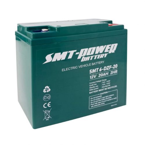 SMT 6-DZF-20 2HR E-BIKE Battery SMT Power 12 Volt 20AH