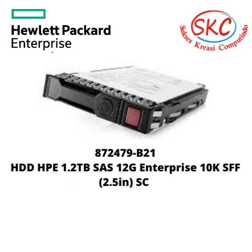 872479-B21 HDD HPE 1.2TB SAS 12G Enterprise 10K SFF (2.5in) SC