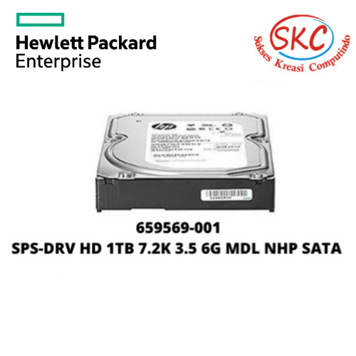 659569-001 SPS-DRV HD 1TB 7.2K 3.5 6G MDL NHP SATA