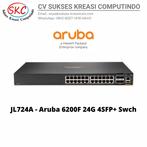 JL724A – Aruba 6200F 24G 4SFP+ Swch