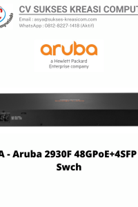 JL557A – Aruba 2930F 48GPoE+4SFP 740W Swch