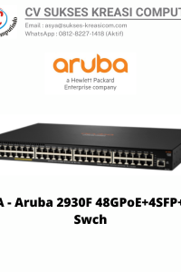 JL558A – Aruba 2930F 48GPoE+4SFP+740W Swch