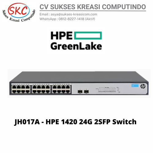 JH017A – HPE 1420 24G 2SFP Switch