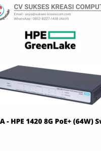 JH330A – HPE 1420 8G PoE+ (64W) Switch