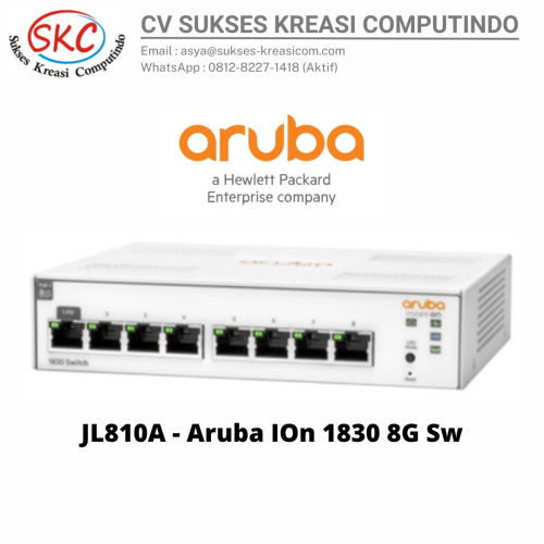 JL810A – Aruba IOn 1830 8G Sw