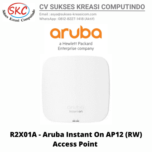 R2X01A – Aruba Instant On AP12 (RW) Access Point
