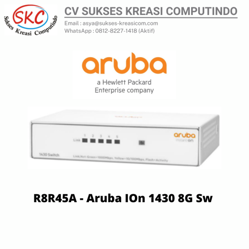 R8R45A – Aruba IOn 1430 8G Sw