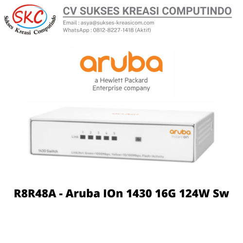 R8R48A – Aruba IOn 1430 16G 124W Sw