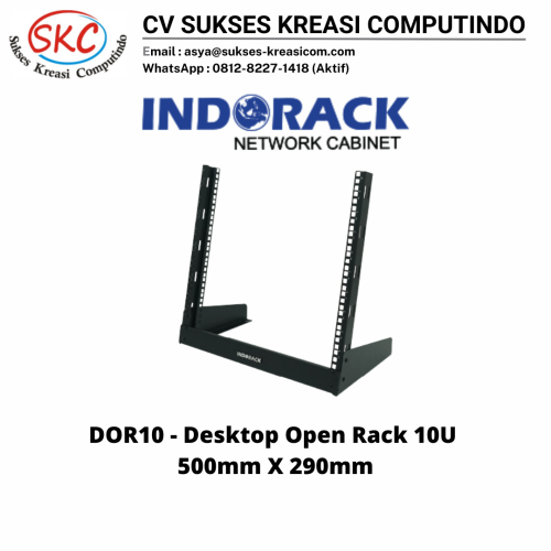 Desktop Open Rack 10U (DOR10 – 10U)