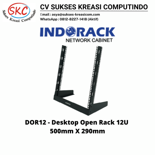 Desktop Open Rack 12U (DOR12 – 12U)