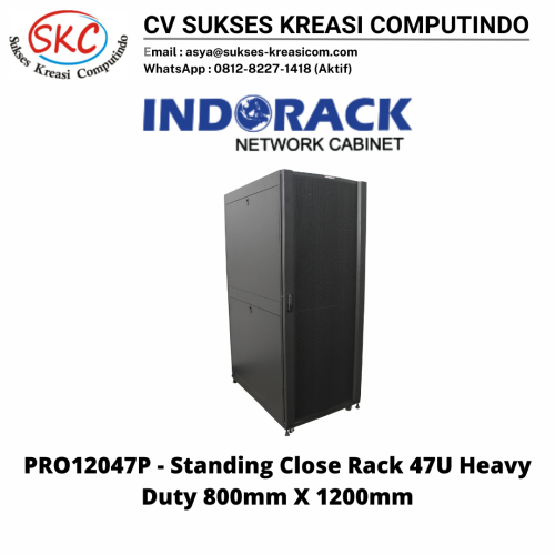 Standing Close Rack 47UP Heavy Duty (PRO12047P – 47U)