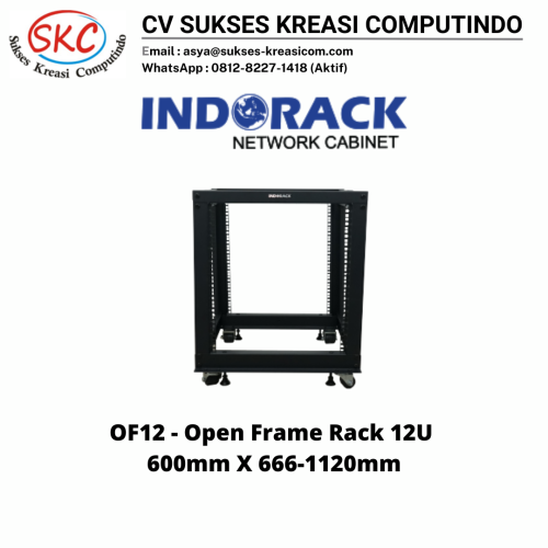 Open Frame Rack 12U (OF12 – 12U)