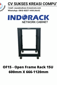 Open Frame Rack 15U (OF15 – 15U)